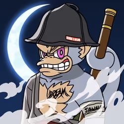 Neo Samurai Monkey #2729