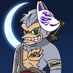 Neo Samurai Monkey #348