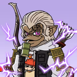 Neo Samurai Monkey #2728