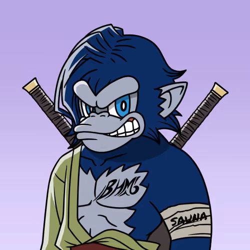 Neo Samurai Monkey #3118