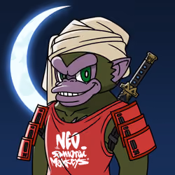 Neo Samurai Monkey #3139