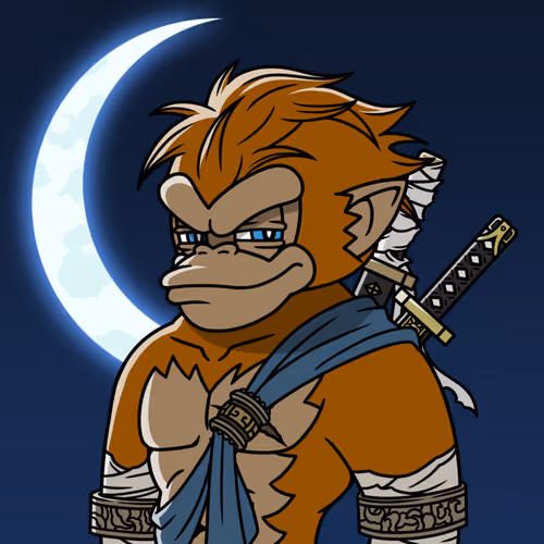 Neo Samurai Monkey #1781