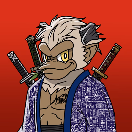 Neo Samurai Monkey #1476
