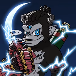 Neo Samurai Monkey #976