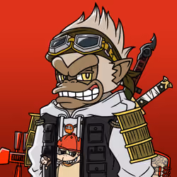 Neo Samurai Monkey #3104