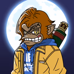 Neo Samurai Monkey #558