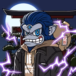 Neo Samurai Monkey #3431