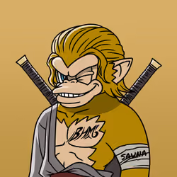 Neo Samurai Monkey #2190