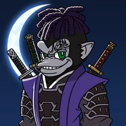 Neo Samurai Monkey #2214