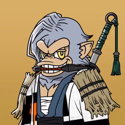 Neo Samurai Monkey #2029