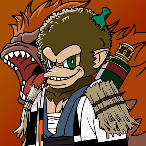 Neo Samurai Monkey #3166