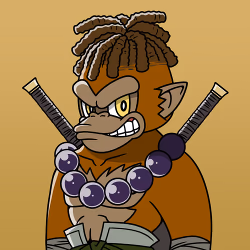 Neo Samurai Monkey #3198