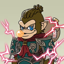 Neo Samurai Monkey #2991