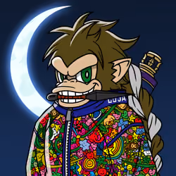 Neo Samurai Monkey #2718