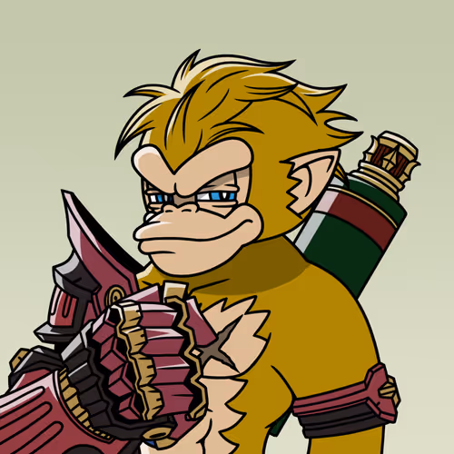 Neo Samurai Monkey #2441