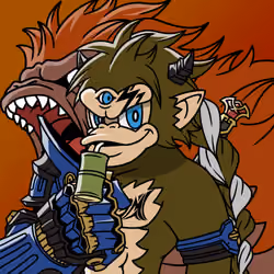 Neo Samurai Monkey #3559