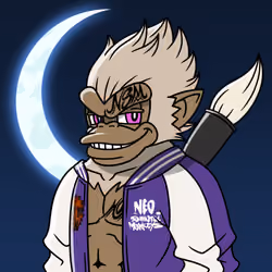 Neo Samurai Monkey #3597