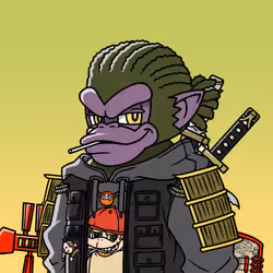 Neo Samurai Monkey #2806