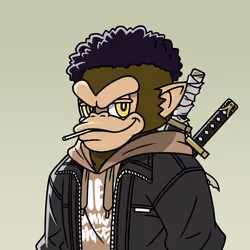 Neo Samurai Monkey #2773