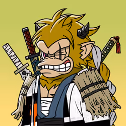 Neo Samurai Monkey #621