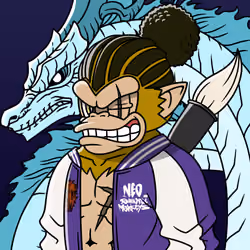 Neo Samurai Monkey #2223