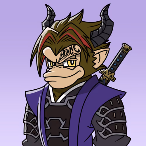 Neo Samurai Monkey #656