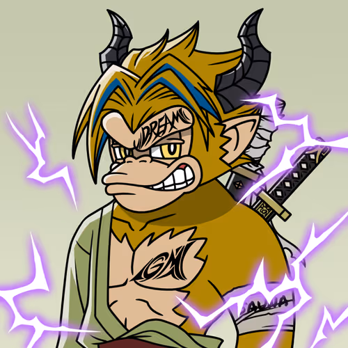 Neo Samurai Monkey #3364