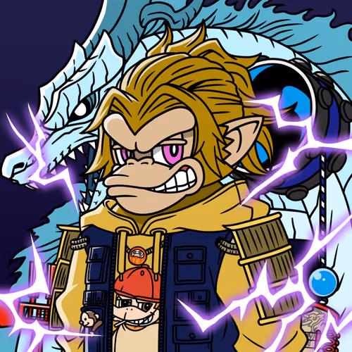 Neo Samurai Monkey #762