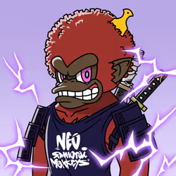 Neo Samurai Monkey #2329