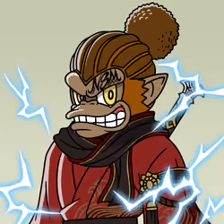 Neo Samurai Monkey #3389