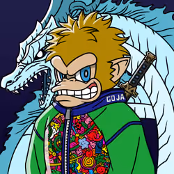 Neo Samurai Monkey #502