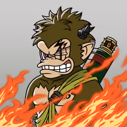 Neo Samurai Monkey #2797