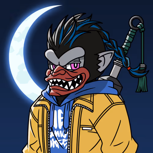Neo Samurai Monkey #2867