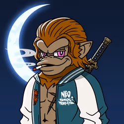 Neo Samurai Monkey #1213