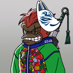Neo Samurai Monkey #3506