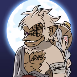 Neo Samurai Monkey #1782