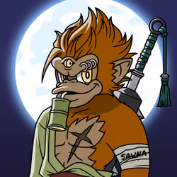 Neo Samurai Monkey #2167