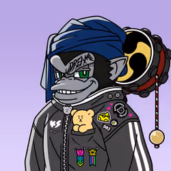Neo Samurai Monkey #563