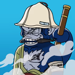 Neo Samurai Monkey #3435