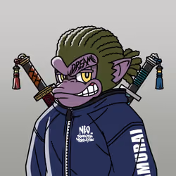 Neo Samurai Monkey #1533