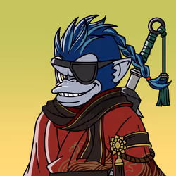 Neo Samurai Monkey #1748