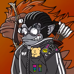 Neo Samurai Monkey #812