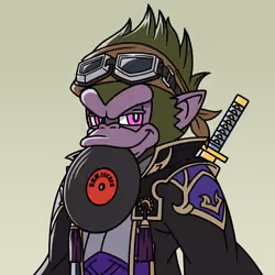 Neo Samurai Monkey #2675
