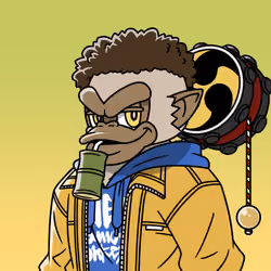 Neo Samurai Monkey #1087