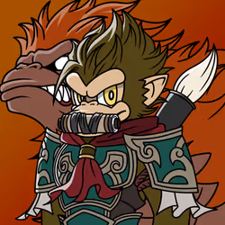 Neo Samurai Monkey #3151