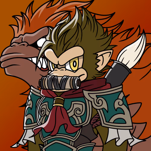 Neo Samurai Monkey #3151