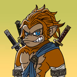 Neo Samurai Monkey #2398