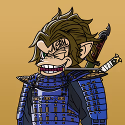 Neo Samurai Monkey #3382