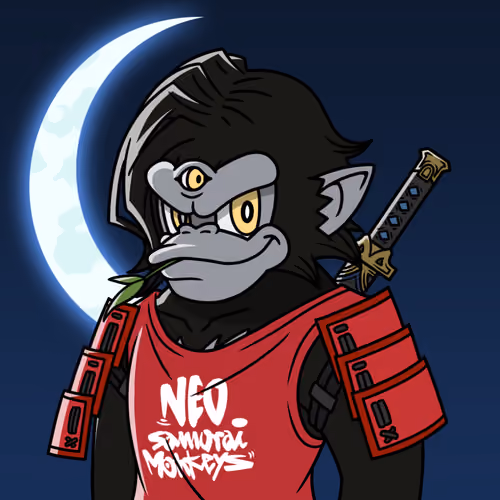 Neo Samurai Monkey #2158