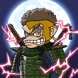 Neo Samurai Monkey #1545